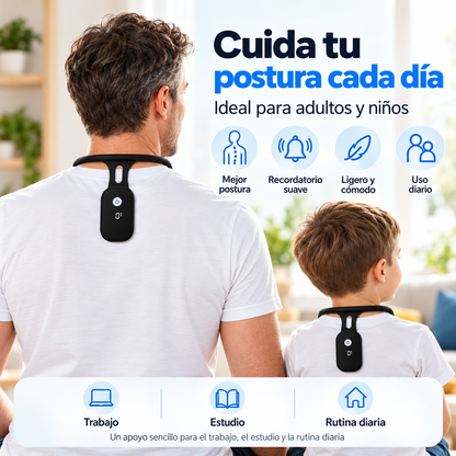 PosturaSense™ Corrector electrónico de postura para el cuello